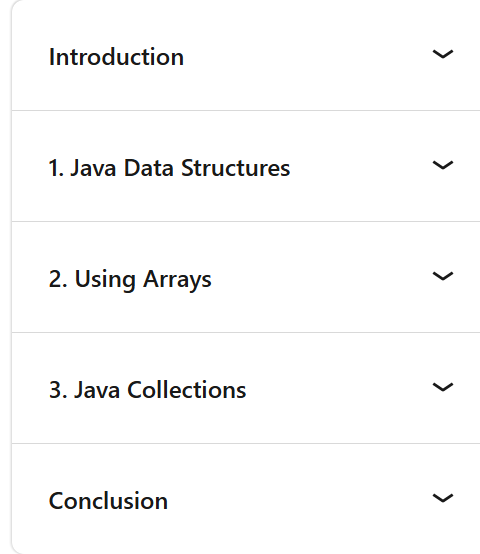 课程主题 · Java:数据结构 2021-11