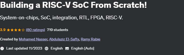 Pictures · Udemy — Building a RISC-V SoC From Scratch! 2023-12