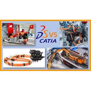 Udemy — Catia V5 – Electric Vehicle High Voltage Harness Design 2022-10