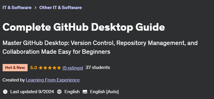 Pictures · Udemy — Complete GitHub Desktop Guide 2024-9
