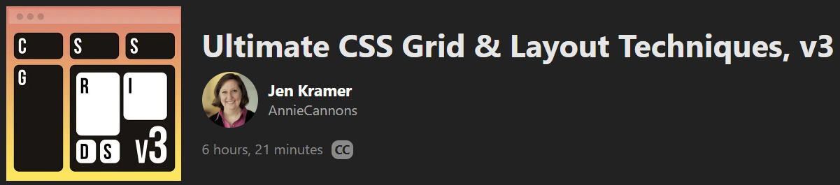 Pictures · Ultimate CSS Grid & Layout Techniques, v3 2024-5