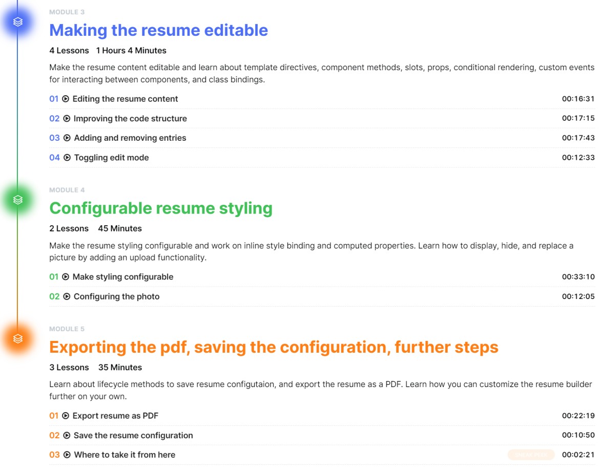Pictures · Newline — Interactive Vue.js Resume Builder 2024-3