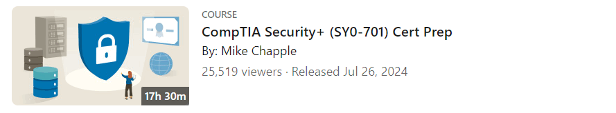 Pictures · LinkedIn — CompTIA Security+ (SY0-701) Cert Prep 2024-7
