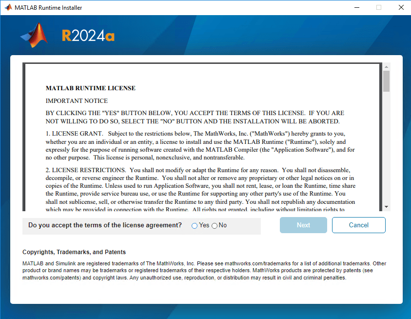 Pictures · MATLAB Runtime R2024a (24.1) Windows/macOS/Linux