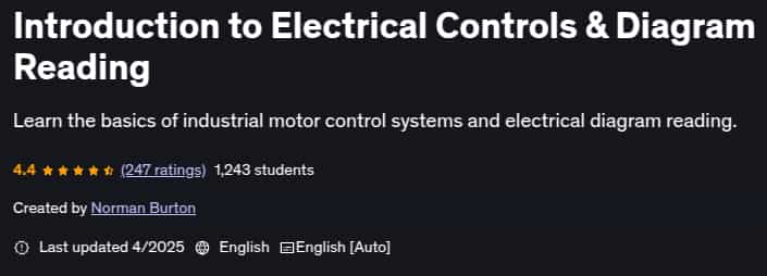 Pictures · Udemy — Introduction to Electrical Controls & Diagram Reading 2025-4