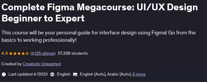Pictures · Udemy — Complete Figma Megacourse: UI/UX Design Beginner to Expert 2023-4