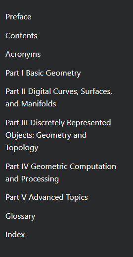 تصاویر · ↑ انگریزی ویکیپیڈیا کے مشارکین۔ "Digital and Discrete Geometry"۔ 2014