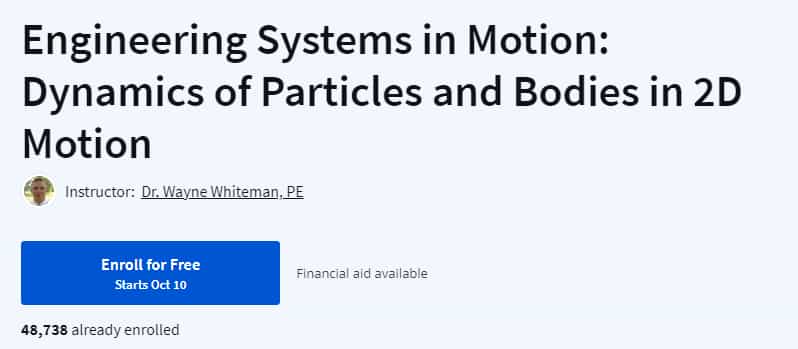 Pictures · Engineering Systems in Motion: Dynamics of Particles and Bodies in 2D Motion 2024-10