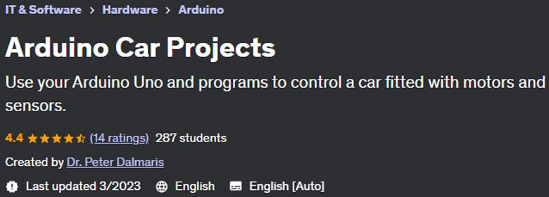 Pictures · Udemy — Arduino Car Projects 2023-3