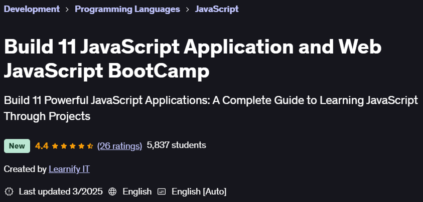 Pictures · Udemy — Build 11 JavaScript Application and Web JavaScript BootCamp 2025-3