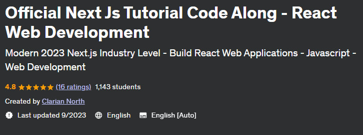 Pictures · Official Next Js Tutorial Code Along – React Web Development 2023-9