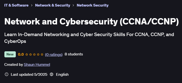Pictures · Udemy — Network and Cybersecurity (CCNA/CCNP) 2025-5