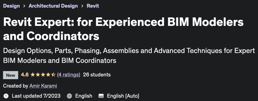 Pictures · Udemy — Revit Expert: for Experienced BIM Modelers and Coordinators 2023-5
