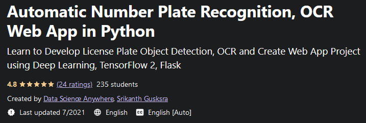 Pictures · Automatic Number Plate Recognition, OCR Web App in Python 2021-4