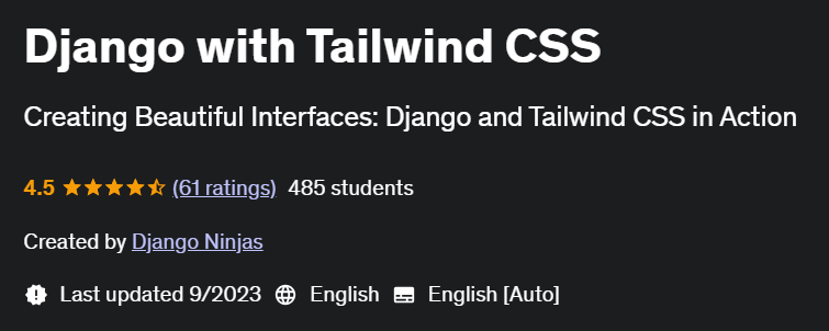 Pictures · Django with Tailwind CSS 2023-9