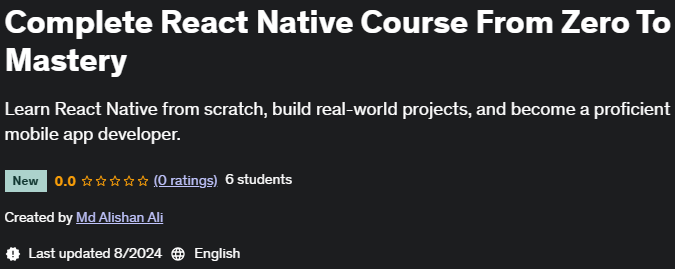 Pictures · Udemy — Complete React Native Course From Zero To Mastery 2024-8