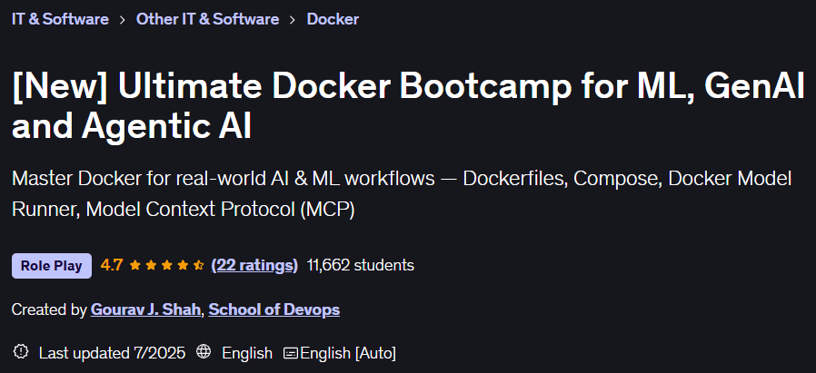 Pictures · Udemy — [New] Ultimate Docker Bootcamp for ML, GenAI and Agentic AI 2025-7