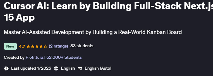 Pictures · Cursor AI: Learn by Building Full-Stack Next.js 15 App 2025-1