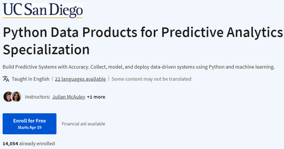 Pictures · Coursera — Python Data Products for Predictive Analytics Specialization 2023-6