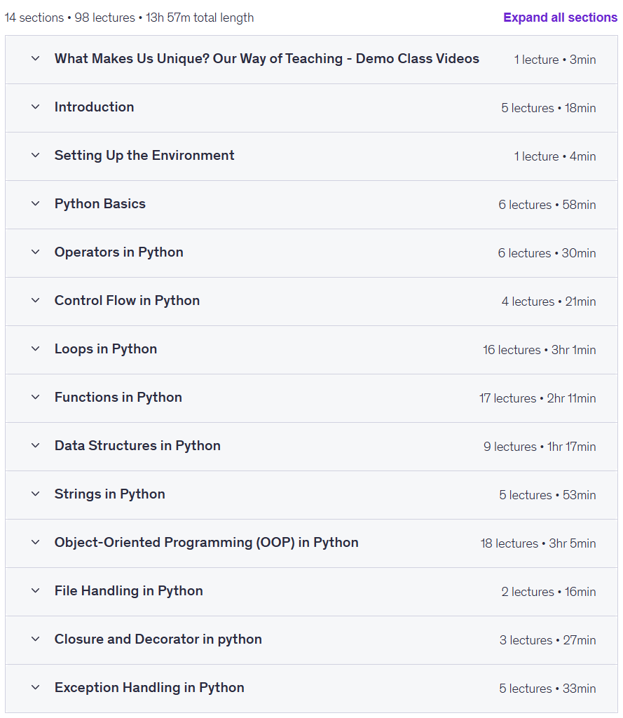 Kursthemen · Meister Python Visuelle Programmierung für Nicht-IT-Studenten 2025-2