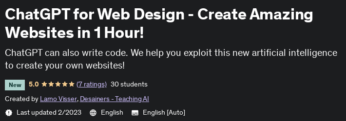 Pictures · Udemy — ChatGPT for Web Design – Create Amazing Websites in 1 Hour! 2023-1