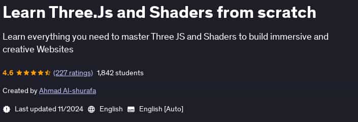 Pictures · Udemy — Learn Three.Js and Shaders from scratch 2024-11