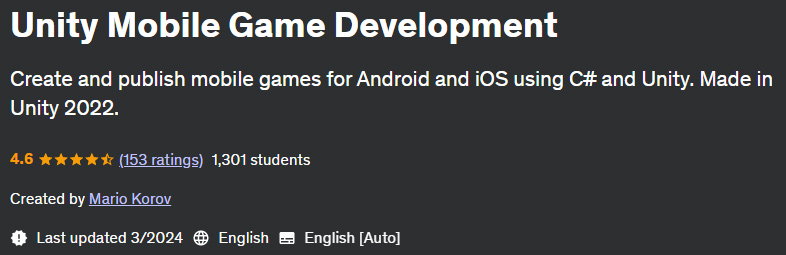 Pictures · Unity Mobile Game Development 2024-3