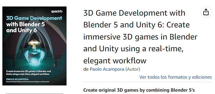 Bilder · Packt – 3D-Spielentwicklung mit Blender 5 und Einheit 6 2026