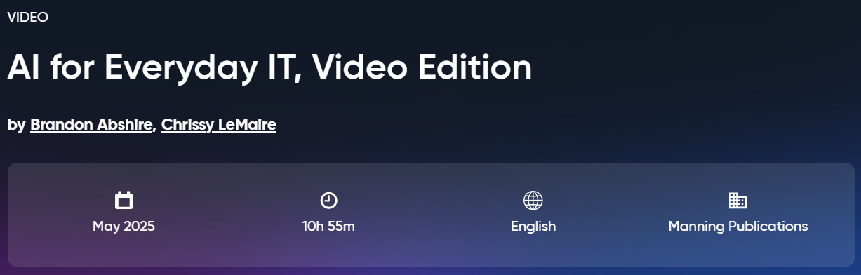 Pictures · Oreilly — AI for Everyday IT, Video Edition 2025-5