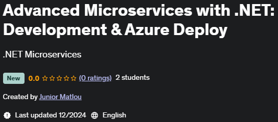 Pictures · Udemy — Advanced Microservices with .NET: Development & Azure Deploy 2024-12