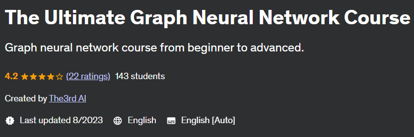Pictures · Udemy — The Ultimate Graph Neural Network Course 2023-8