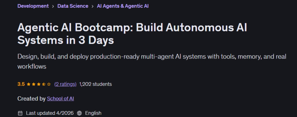 Bilder · Agentenbasierte KI Bootcamp: Aufbau autonom AI Systeme in 3 Tage 2026-4