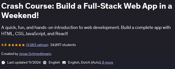 Pictures · Udemy — Crash Course: Build a Full-Stack Web App in a Weekend! 2024-11