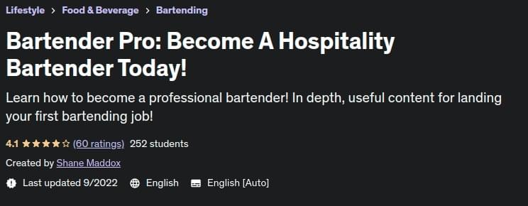 Pictures · Udemy — Bartender Pro: Become A Hospitality Bartender Today! 2022-9