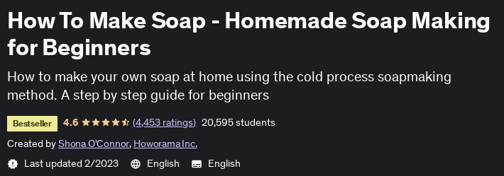 Pictures · Udemy — How To Make Soap – Homemade Soap Making for Beginners 2021-10