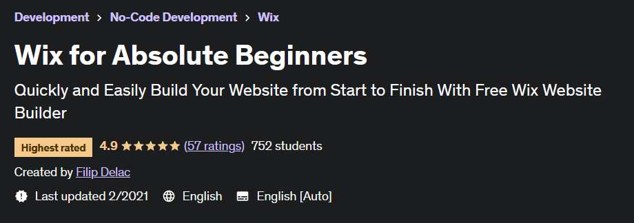 Pictures · Udemy — Wix for Absolute Beginners 2021-1
