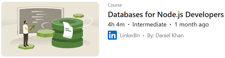 Pictures · Databases for Node.js Developers 2025-3