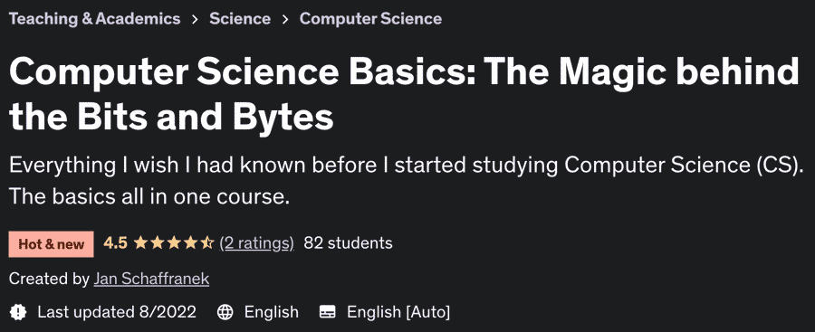 Pictures · Udemy — Computer Science Basics: The Magic behind the Bits and Bytes 2022-8