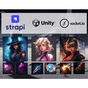 Udemy — Create an Online Game with Unity, NodeJS, Strapi, TypeScript 2023-10