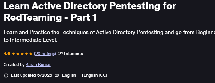 이미지 · RedTeaming을 위한 Active Directory Pentesting을 배우십시오 – Part 1 2025-6