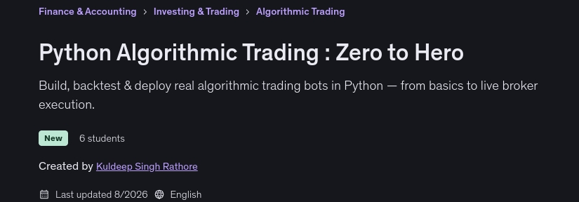 Images · Python Trading algorithmique : zéro à héros 2026-8