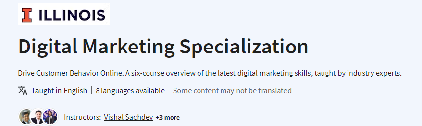 Pictures · Digital Marketing Specialization 2026-2