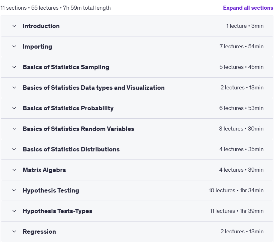 Course topics · Machine Learning with Python: Basics to Advanced Analytics 2024-12