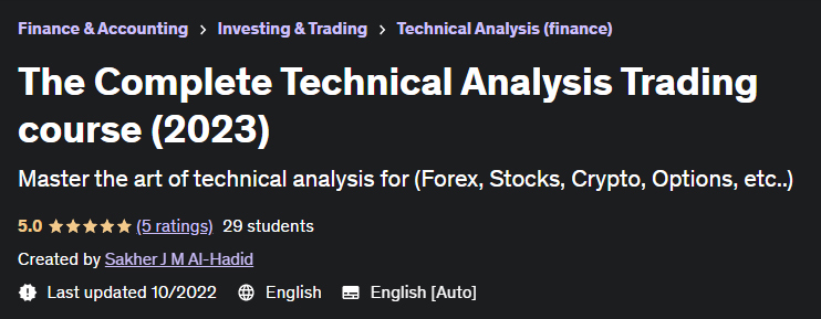 Pictures · Udemy — The Complete Technical Analysis Trading course (2023) 2022-10