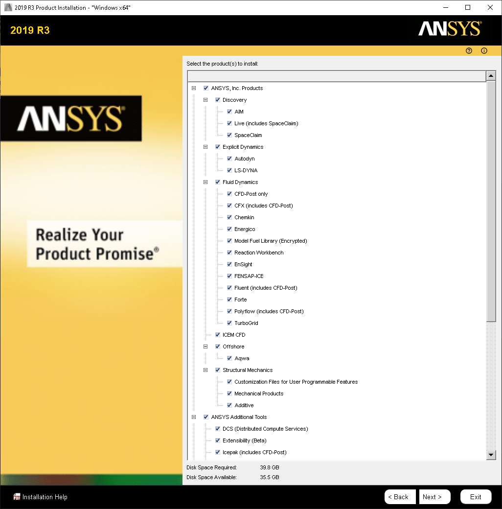 Изображения · Продукты Ansys 2026 Р104 SP4 ПобедительLinux
