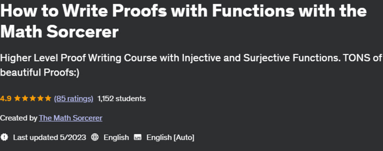 Pictures · Udemy — How to Write Proofs with Functions with the Math Sorcerer 2023-5