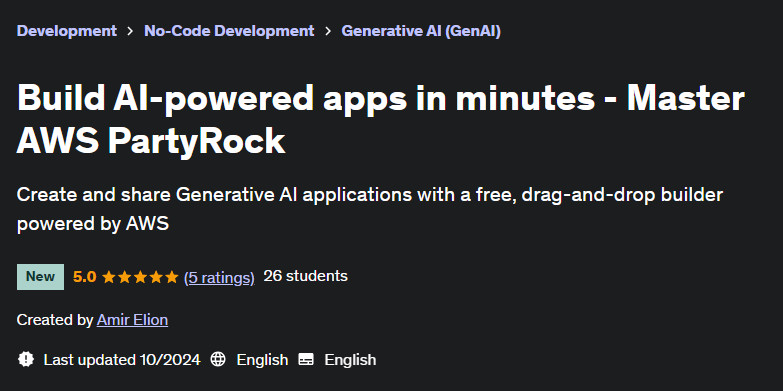 Pictures · Udemy — Build AI-powered apps in minutes – Master AWS PartyRock 2024-10