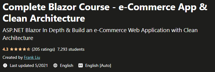 Pictures · Udemy — Complete Blazor Course – e-Commerce App & Clean Architecture 2021-5/2021-10