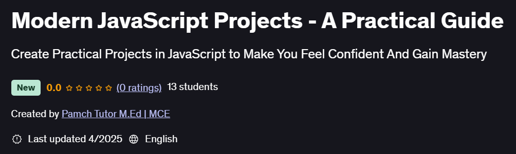图片 · 现代 JavaScript 项目 - 实用指南 2025-4