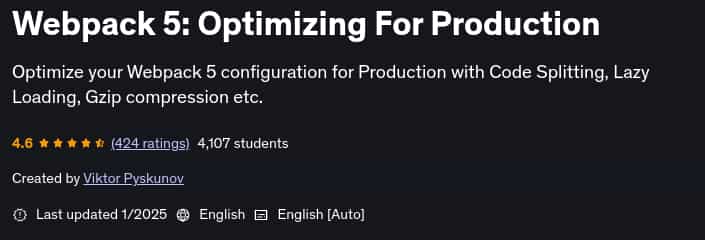 Pictures · Udemy — Webpack 5: Optimizing For Production 2025-1